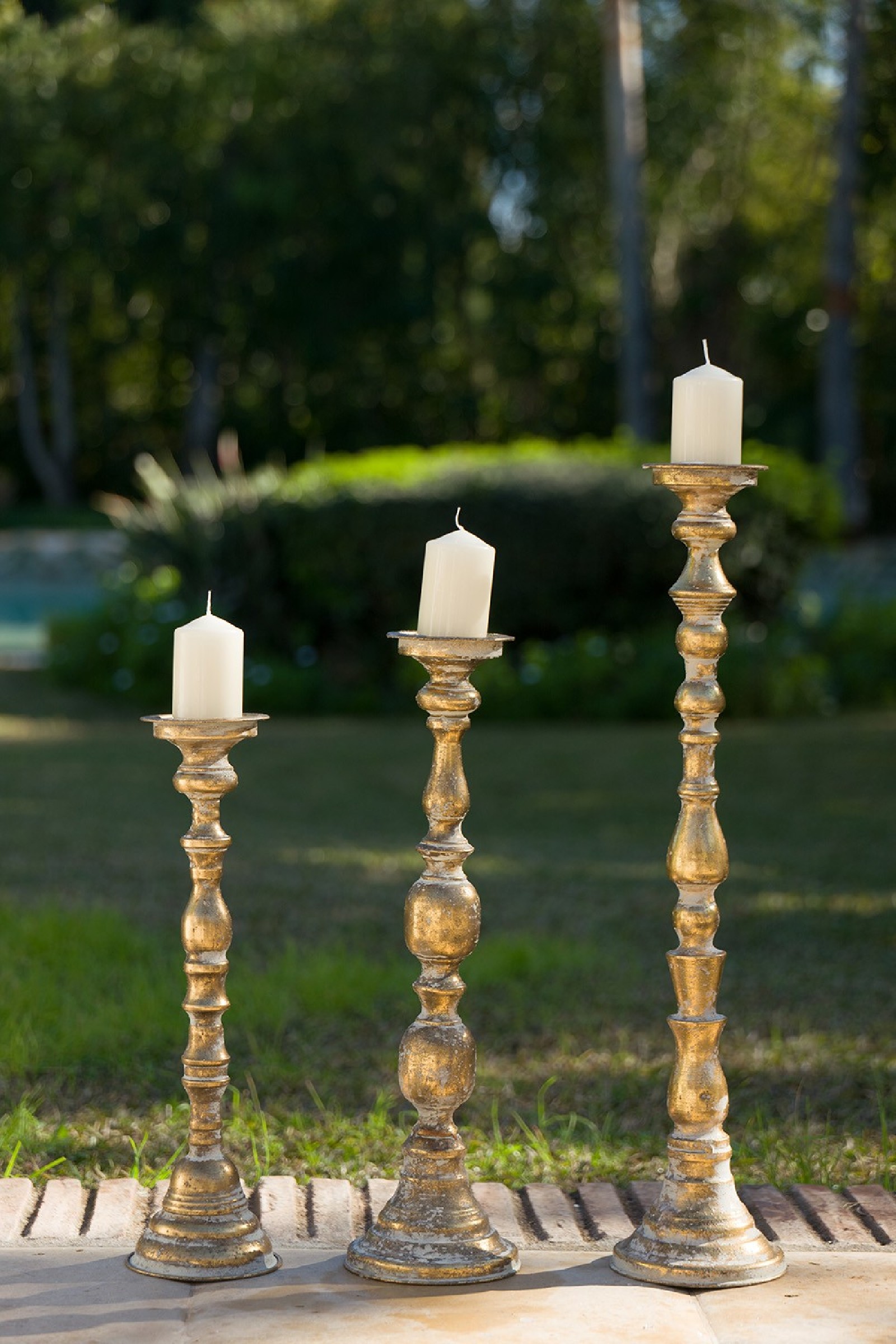 Candelabro oro