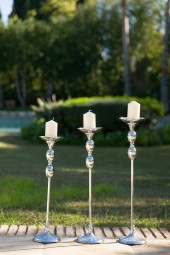 Candelabro plata